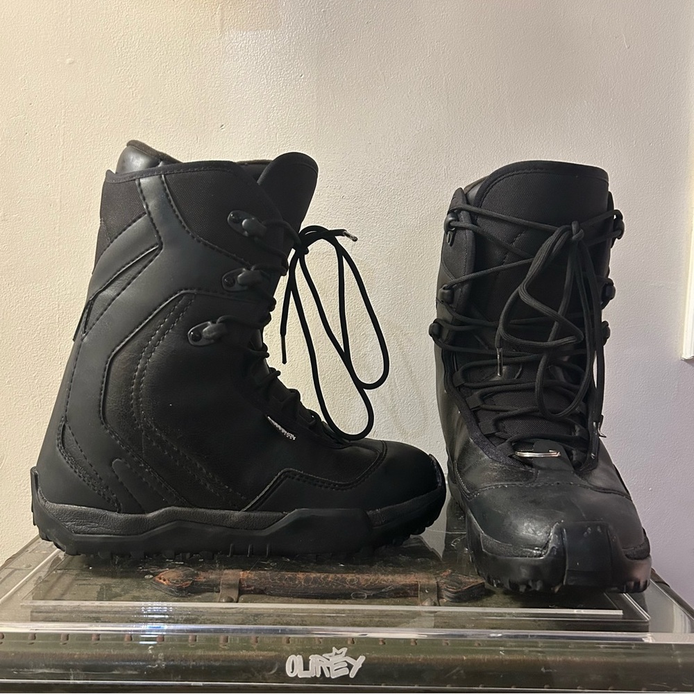 Rossignol Men’s Crank Lace Black Snowboard Boots Size 10